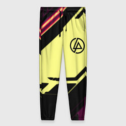Женские брюки Linkin park geometry steel