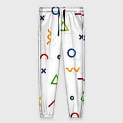 Женские брюки Геометрический хаос