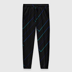 Женские брюки Color blue black
