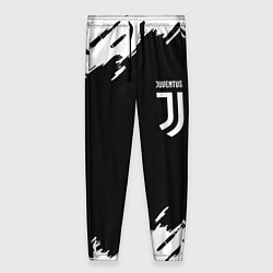 Брюки женские Juventus краски штрихи, цвет: 3D-принт