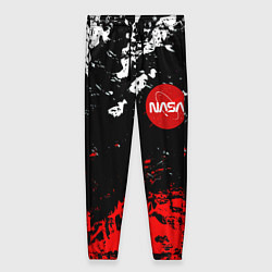 Брюки женские Nasa краски, цвет: 3D-принт