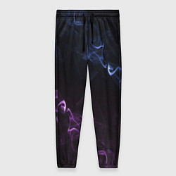 Брюки женские Color black blue pink, цвет: 3D-принт