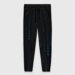 Женские брюки Color black blue