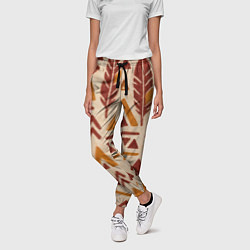 Брюки женские Паттерн с индийскими мотивами, цвет: 3D-принт — фото 2