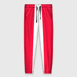 Женские брюки Color red white line