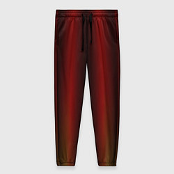 Женские брюки Neon red orange lines