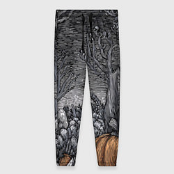 Брюки женские Осенние шалости духов, цвет: 3D-принт