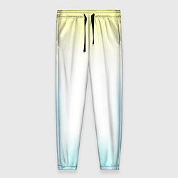 Женские брюки Color yellow blue white