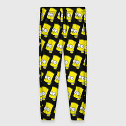 Женские брюки Барт Симпсон: узор