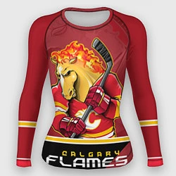 Женский рашгард Calgary Flames