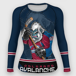 Женский рашгард Colorado Avalanche