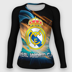 Рашгард женский Real Madrid, цвет: 3D-принт
