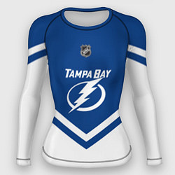 Рашгард женский NHL: Tampa Bay Lightning, цвет: 3D-принт