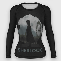 Рашгард женский Sherlock World, цвет: 3D-принт