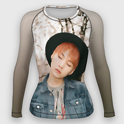 Рашгард женский Min Yoon Gi, цвет: 3D-принт