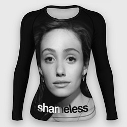 Рашгард женский Shameless: Black & White, цвет: 3D-принт