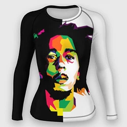 Женский рашгард Bob Marley: Colors