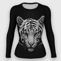 Женский рашгард Серый тигр