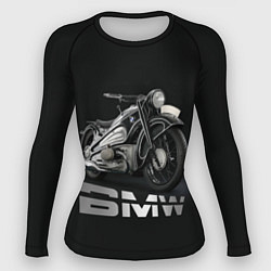 Рашгард женский Мотоцикл BMW, цвет: 3D-принт