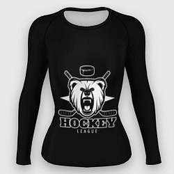 Женский рашгард Bear hockey