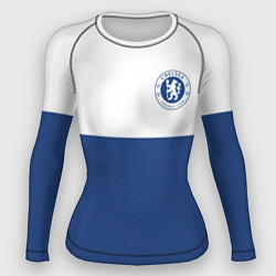 Рашгард женский Chelsea FC: Light Blue, цвет: 3D-принт