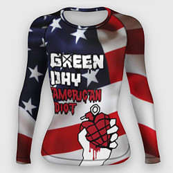 Женский рашгард Green Day American Idiot