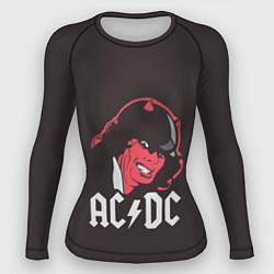 Рашгард женский AC/DC Devil, цвет: 3D-принт