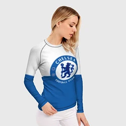 Рашгард женский Chelsea FC: Duo Color, цвет: 3D-принт — фото 2