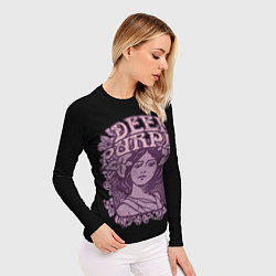 Рашгард женский Deep Purple, цвет: 3D-принт — фото 2