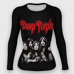 Рашгард женский Deep Purple, цвет: 3D-принт
