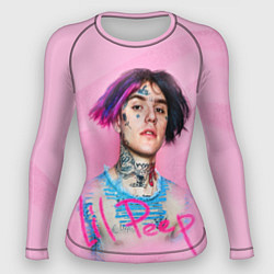 Рашгард женский Lil Peep: Pink Style, цвет: 3D-принт