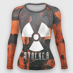 Рашгард женский S.T.A.L.K.E.R: Orange Toxic, цвет: 3D-принт