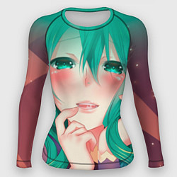 Женский рашгард Miku Ahegao