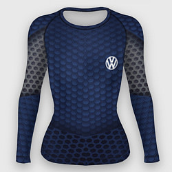 Рашгард женский Volkswagen: Sport Motors, цвет: 3D-принт