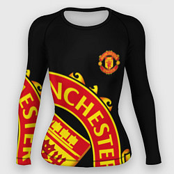 Женский рашгард FC Man United: Black Exclusive