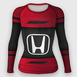 Рашгард женский Honda Sport, цвет: 3D-принт