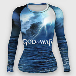 Рашгард женский God of War: Sea ​​rage, цвет: 3D-принт
