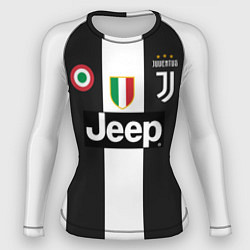 Рашгард женский FC Juventus 18-19, цвет: 3D-принт