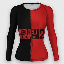 Женский рашгард RDD 2: Black & Red