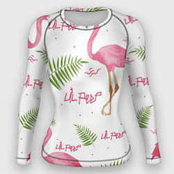 Женский рашгард Lil Peep: Pink Flamingo