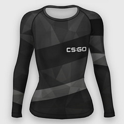 Рашгард женский CS:GO Graphite, цвет: 3D-принт