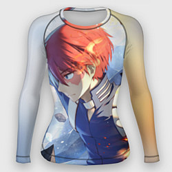 Женский рашгард Моя геройская академия Шото