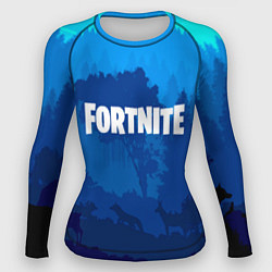 Женский рашгард Fortnite: Blue Forest