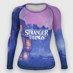Рашгард женский Stranger Things: Magic House, цвет: 3D-принт