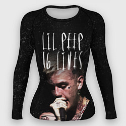 Рашгард женский Lil Peep: 16 Lines, цвет: 3D-принт