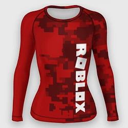 Женский рашгард ROBLOX: Red Camo