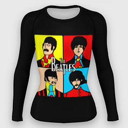 Женский рашгард The Beatles: Pop Art