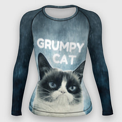 Рашгард женский Grumpy Cat, цвет: 3D-принт