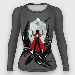 Рашгард женский Стальной алхимик, цвет: 3D-принт