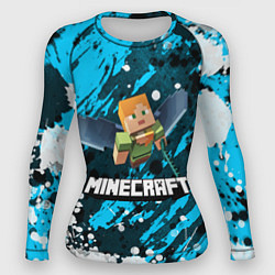 Рашгард женский Minecraft Майнкрафт, цвет: 3D-принт
